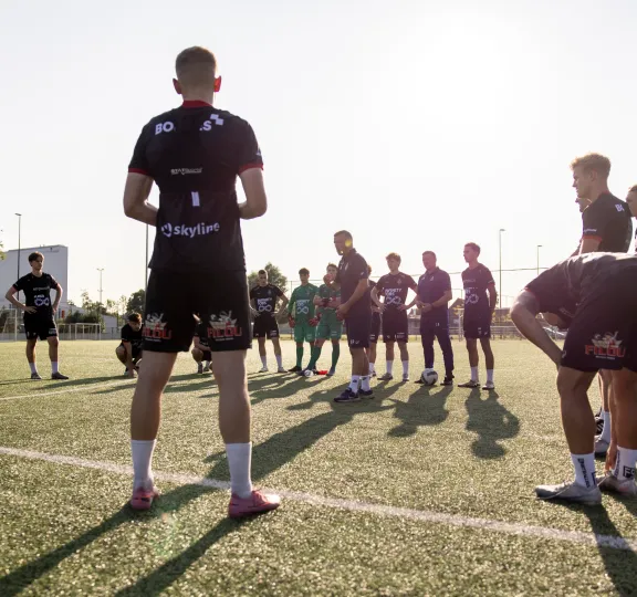 Mandel United training A-team